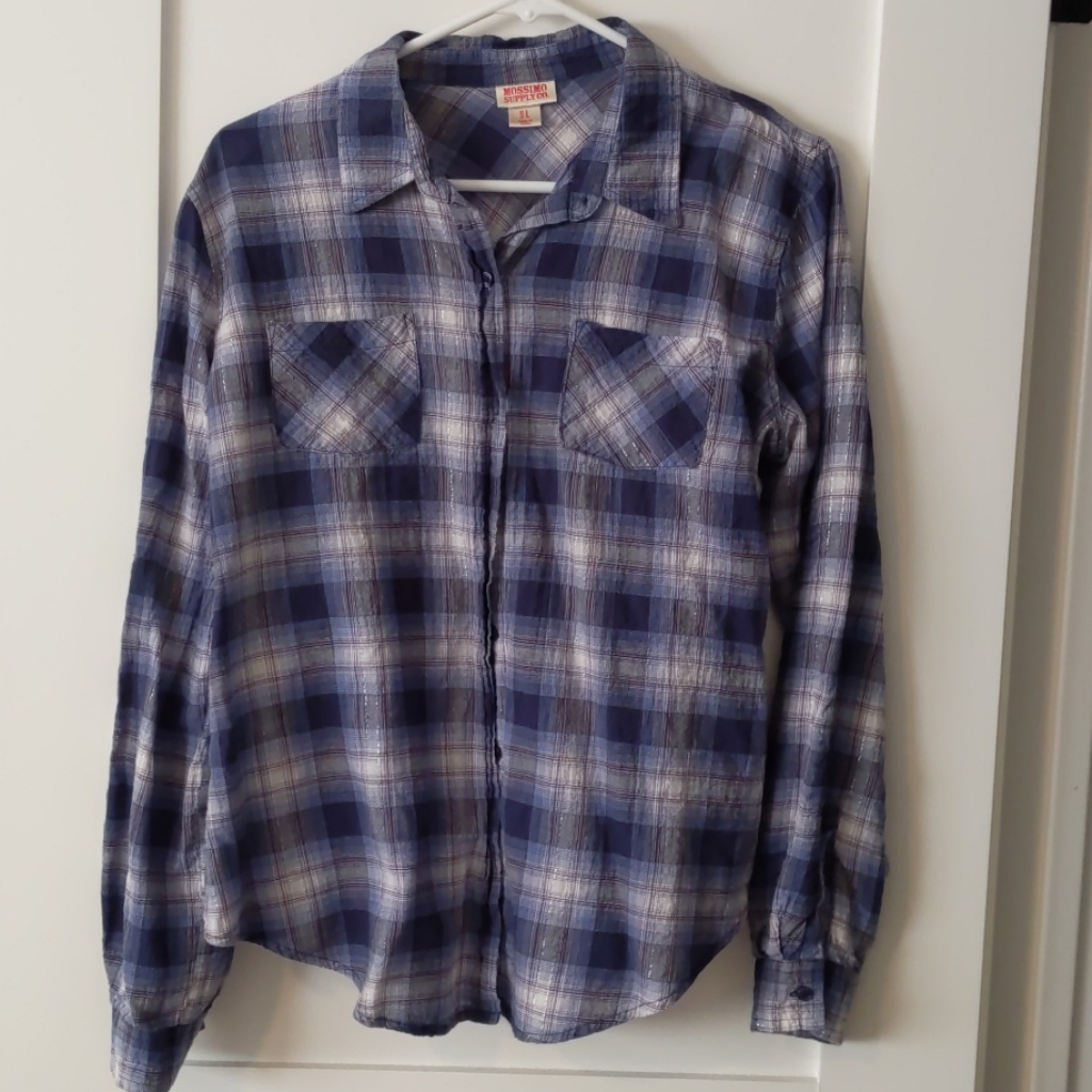 Large Mossimo Button-Down Top